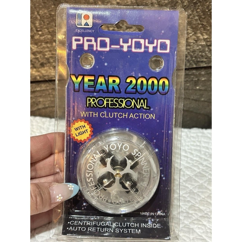Pro Yo-yo 2000 Professional Yo Yo High Speed Clutch Action Clear